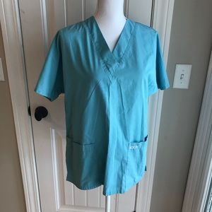 Blue & Grey Set of Scrubs